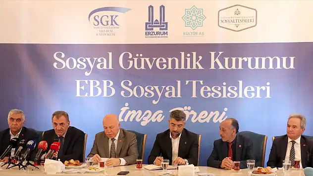 Erzurum'da emeklilere sosyal tesis müjdesi