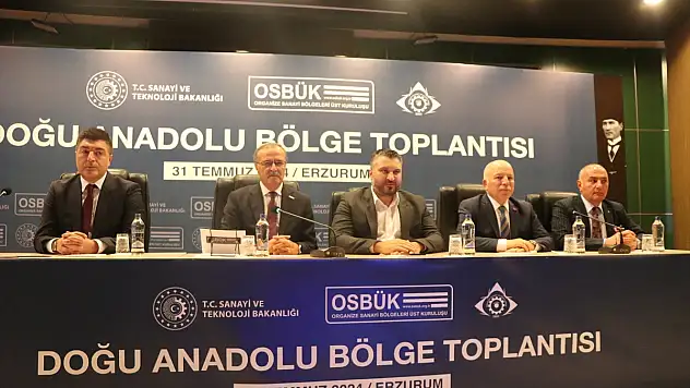 Doğu Anadolu Bölgesi sanayi yatırımlarıyla kalkınacak