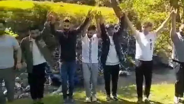 Diyarbakır'da halay çekerek PKK propagandası yapan 5 kişiye gözaltı