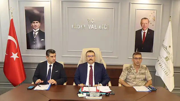 Iğdır'da asayiş çalışmaları konuşuldu