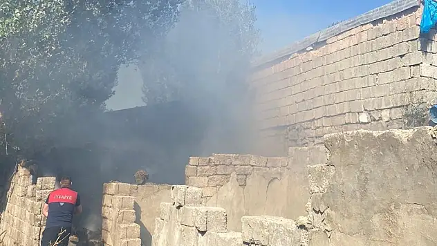 100. Yıl Mahallesi'nde Korkutan Yangın