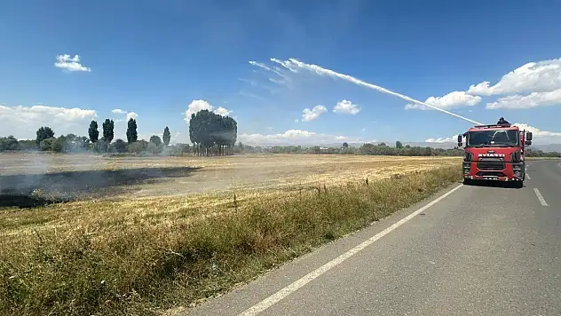 Erken müdahale yangını engelledi
