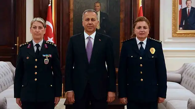 Bakan Yerlikaya: 'Ülkemizin huzur ve güvenliğini kadın erkek el birliğiyle sağlamaya devam edeceğiz'