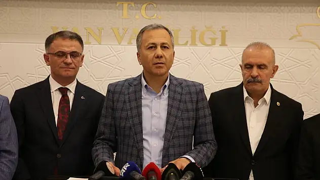 İçişleri Bakanı Yerlikaya Van'da