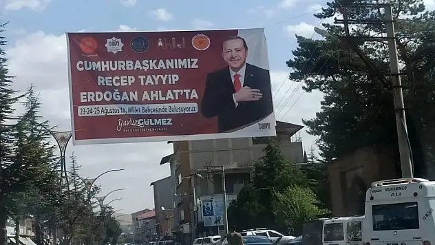 Cumhurbaşkanı Erdoğan bugün Bitlis ve Ahlat'ta
