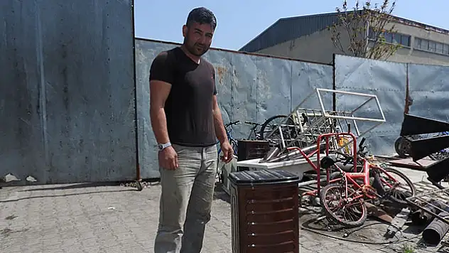 Hurda sobadan servet çıktı