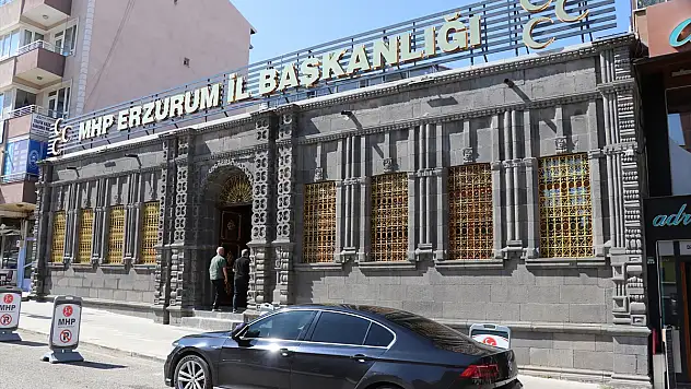 Erzurum'da asırlık konak MHP İl Başkanlığı binası oldu