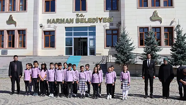 Erzurum'da İlköğretim Haftası töreni