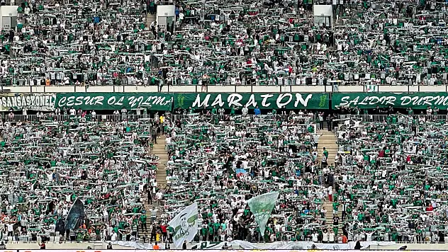 Bursaspor 41 bin taraftarla seyirci rekoru kırdı