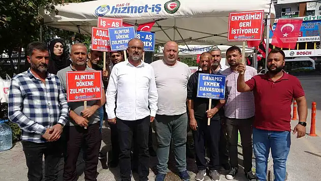 Van'da belediyelerden çıkarılan işçiler 140 gündür eylemde