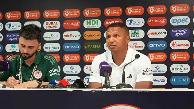 Antalyaspor Teknik Sorumlusu'nun maç sonu değerlendirmesi