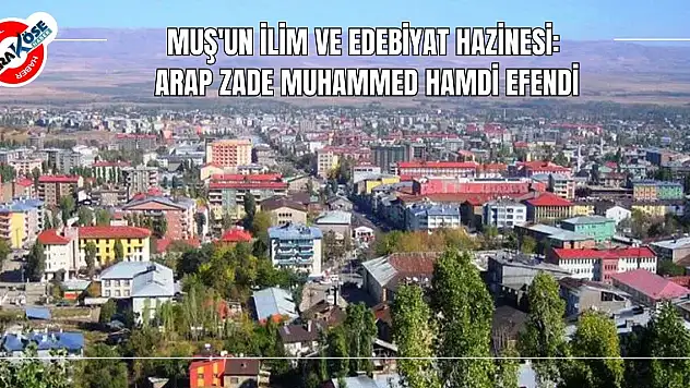 Muş'un İlim ve Edebiyat Hazinesi: Arap Zade Muhammed Hamdi Efendi