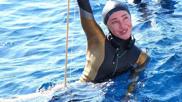 Serbest Dalış Dünya Kupası'nda Şahika Ercümen Rüzgarı Esti
