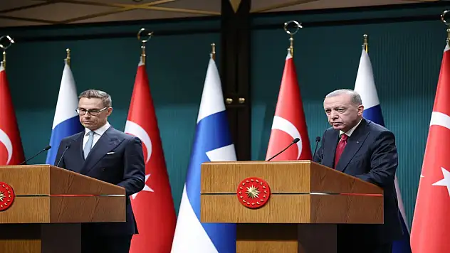 Cumhurbaşkanı Erdoğan ile Finlandiya Cumhurbaşkanı Basın Toplantısında Bir Arada