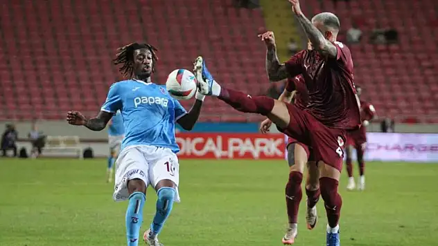 Hatayspor ile Trabzonspor Berabere Kaldı