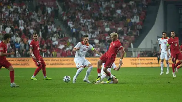 Türkiye Karadağ'ı 1-0 Mağlup Etti