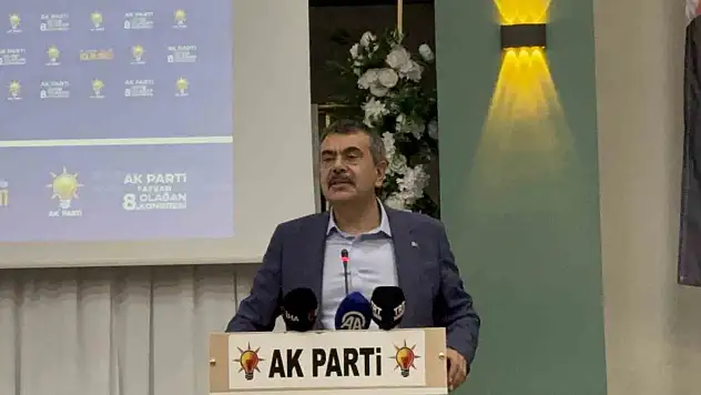 Milli Eğitim Bakanı Tekin, Bitlis'te konuştu