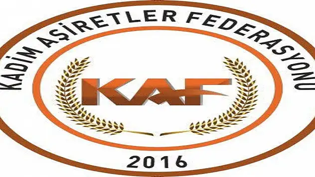 Kadim Aşiretler Federasyonundan 'huzura doğru atılan her adıma destek vermeye hazırız' açıklaması