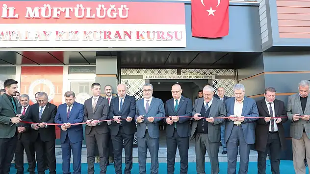 Hacı Hanife Atalay Kız Kur'an Kursu Açıldı