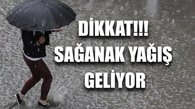 Ağrı'da Sağanak Yağış Bekleniliyor