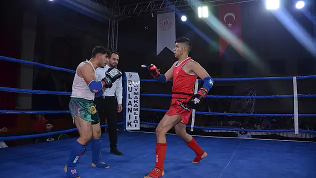 Muş'ta  'Uluslararası Muay Thai Müsabakaları' düzenlendi