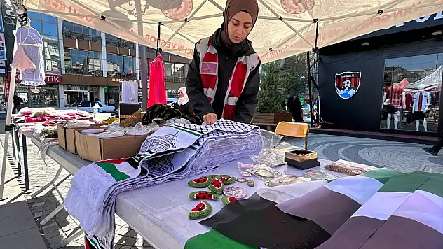 Van'da Filistin'e destek kermesi