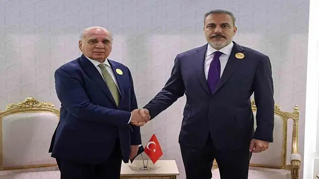 Dışişleri Bakanı Fidan, Irak Dışişleri Bakanı ile Bir Araya Geldi
