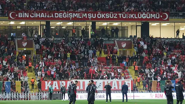 Kadir Has Stadı'nda milli maç coşkusu