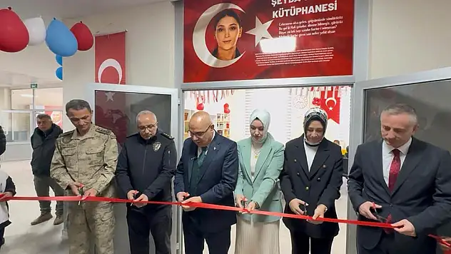 Şehit Polis Şeyda Yılmaz Kütüphanesi açıldı