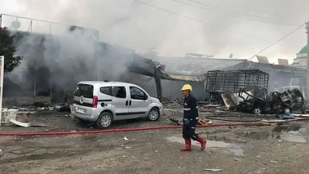 Tüp patladı ölü ve yaralılar var