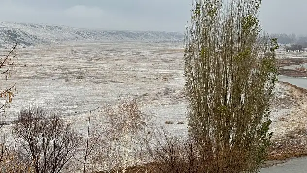 Taşlıçay Kar Yağışıyla Beyaza Büründü