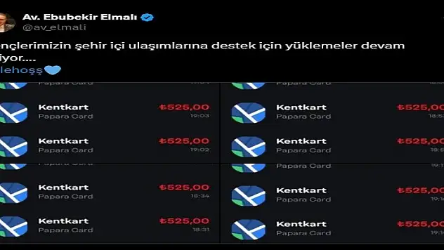 Erzurumlu iş insanından örnek davranış