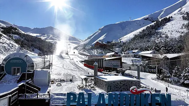Erzurum'da kış turizmi hareketlendi