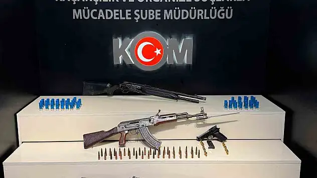 Van'da kaçak silah operasyonu