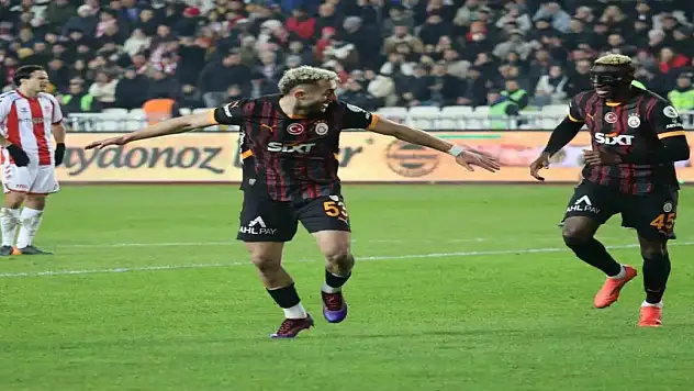 Galatasaray, Sivasspor Deplasmanından Galibiyetle Döndü
