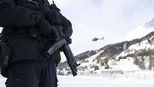 Davos'ta güvenlik önlemi