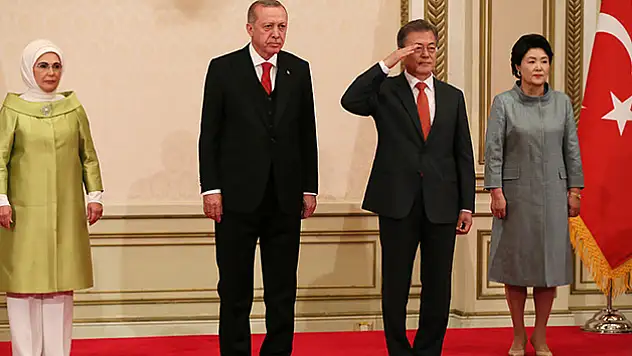Erdoğan Kore'de