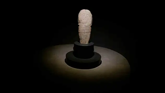 2.500 yıllık Taş Baba heykeli Erzurum Müzesinde sergileniyor