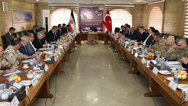 Vali Elban başkanlığında İran'da güvenlik toplantısı yapıldı