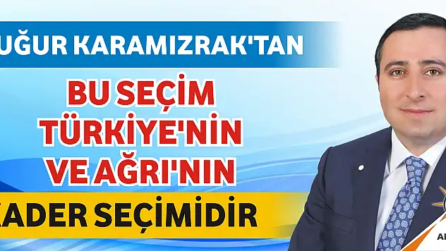 Karamızrak'tan teşekkür mesajı