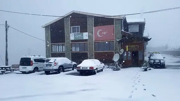 Mayıs ayında güne karla uyandılar