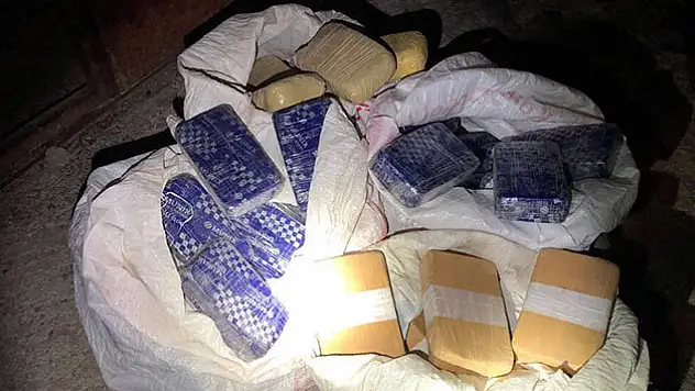 Ağrı'da 66 kilo 600 gram eroin yakalandı