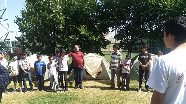 Ağrı'da ''Güzel Ahlak İzci Kampı''
