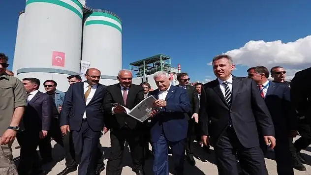 Doğubayazıt'ta çimento fabrikası faaliyete geçti