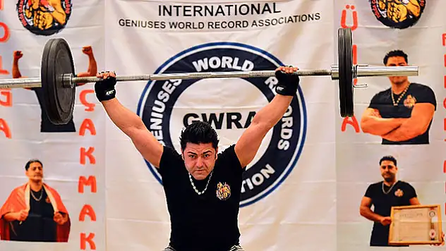 Tolga çakmak'tan rekor