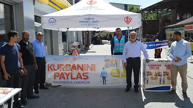 Ağrı'da Kurban Bağış Kampanyası başlatıldı