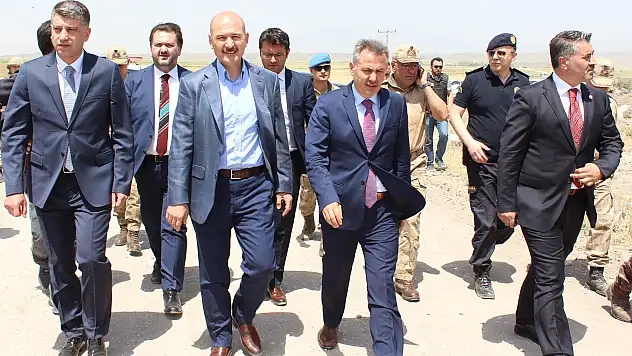Bakan Soylu Ağrı'dan ayrıldı