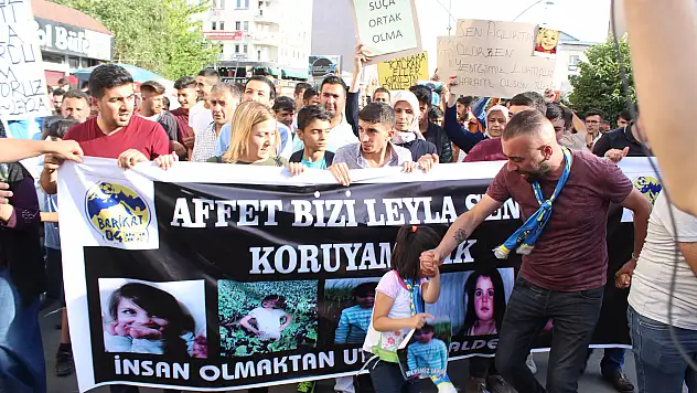 Ağrı Leyla için tek ses oldu