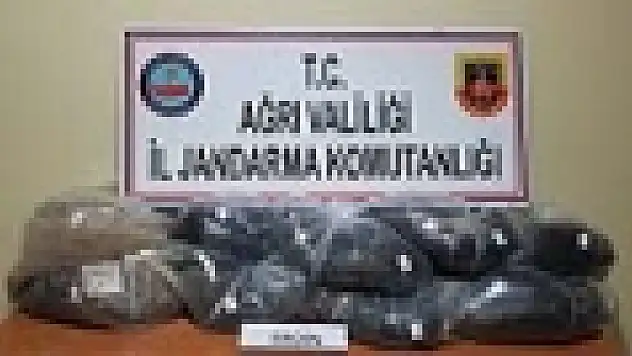 Ağrı'da eroin operasyonu