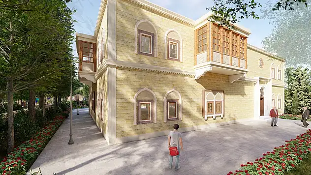 Ağrı Evi'nin yapımına başlandı